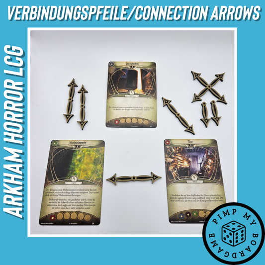 Verbindungspfeile für Arkham Horror LCG