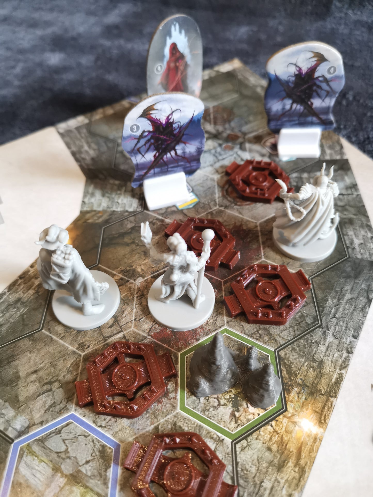 3D Terrain Geländer Gloomhaven & Pranken des Löwen Jaws of the lion