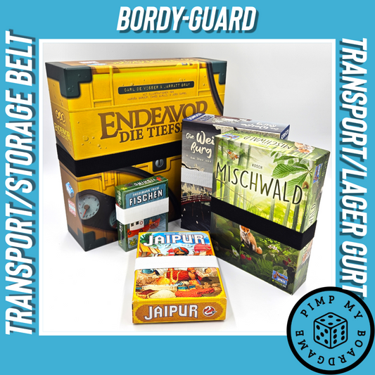 Bordy-Guard Transport Gurt / Lager Gurt für Brettspiele Kartenspiele