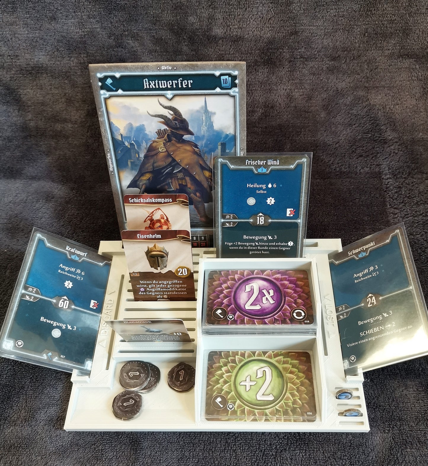 Gloomhaven Player Dashboard / Kompatibel Jaws of the Lion.  Versch. Farben