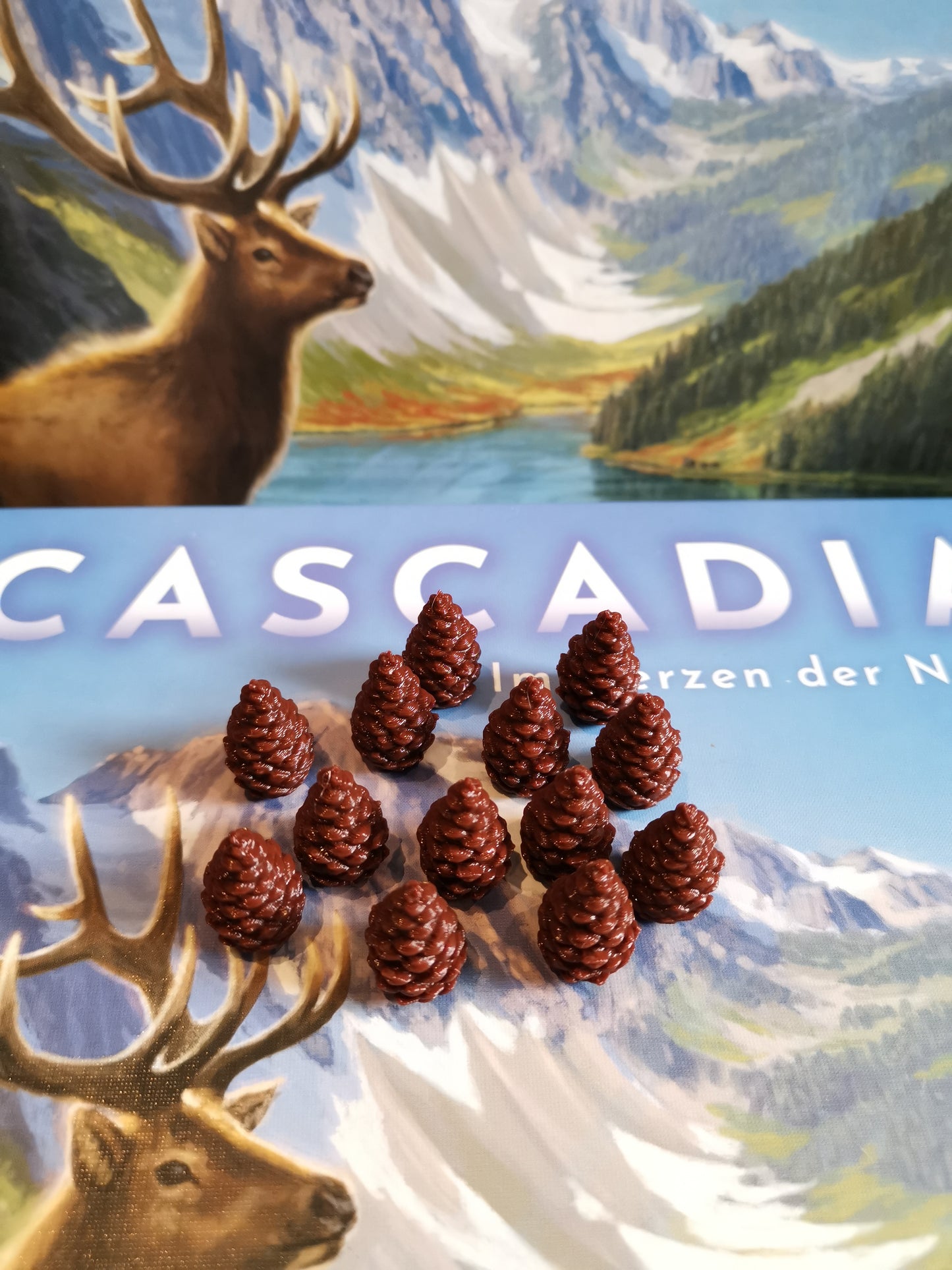 Cascadia Tannenzapfen Pincone 3D Token (Inoffiziel)