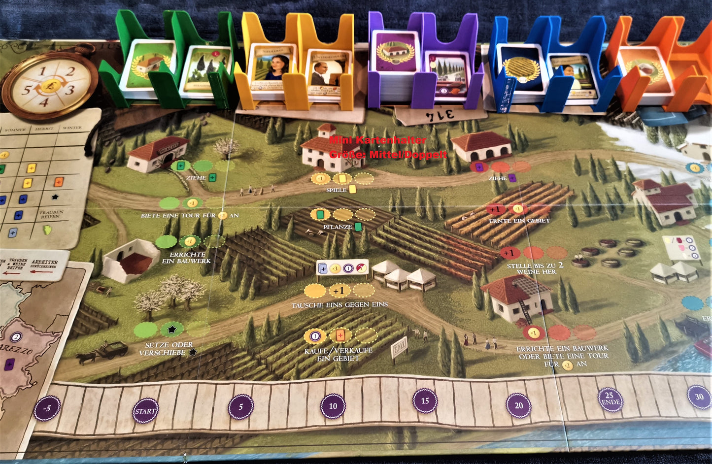 Viticulture Nachziehstapel Halter Set Mit/Ohne Tuscany Erweiterung